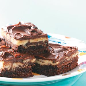 Cheesecake Brownie Squares