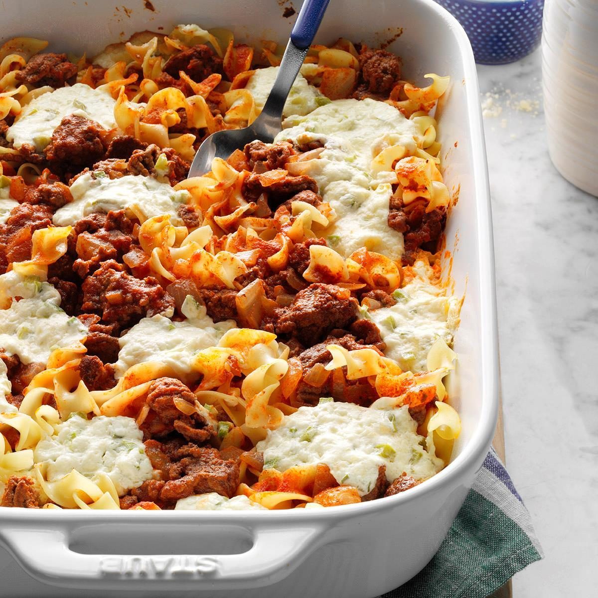 Cheesy Beef Casserole