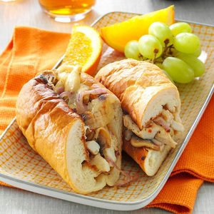 Cheesy Chicken Subs