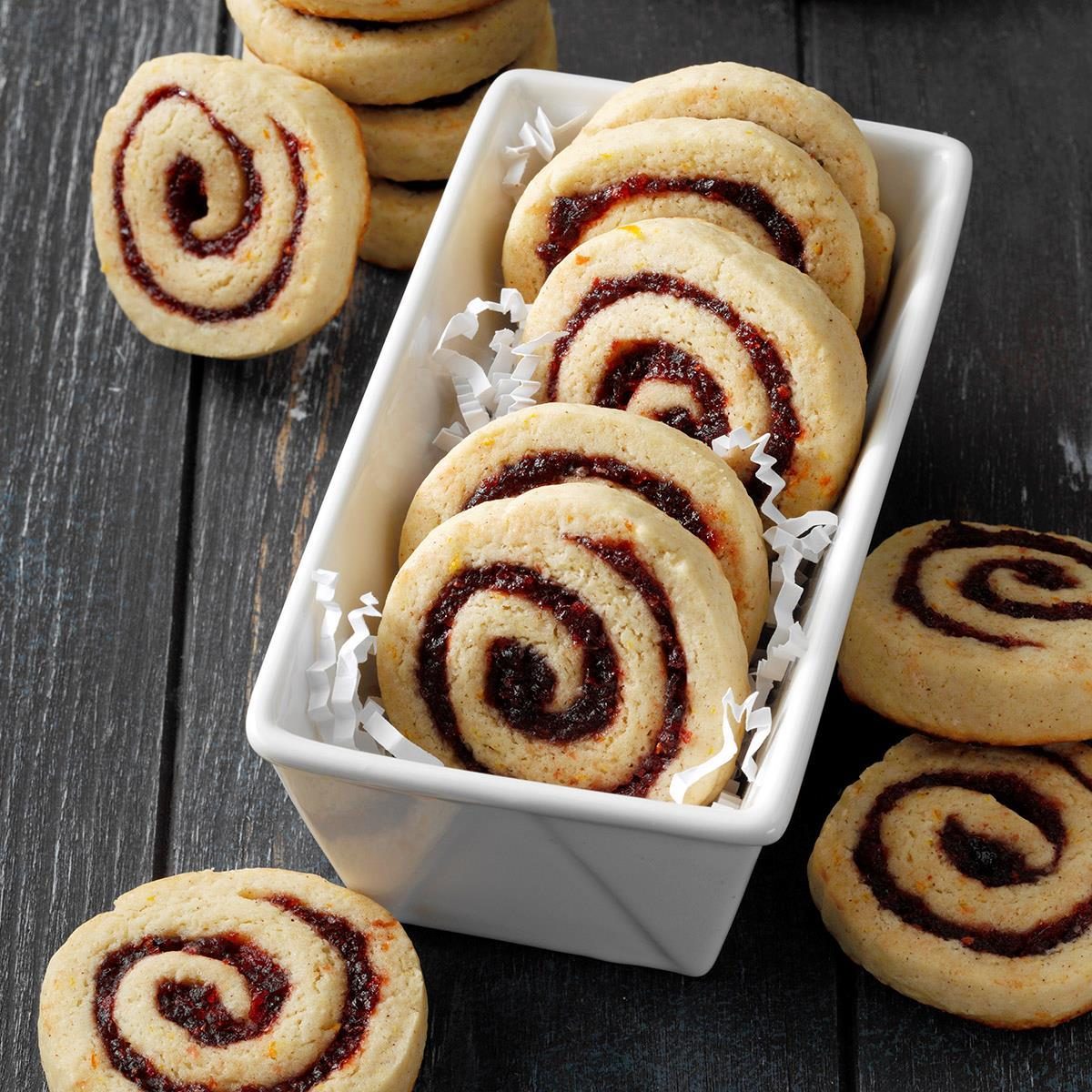 Cherry Cranberry Pinwheels