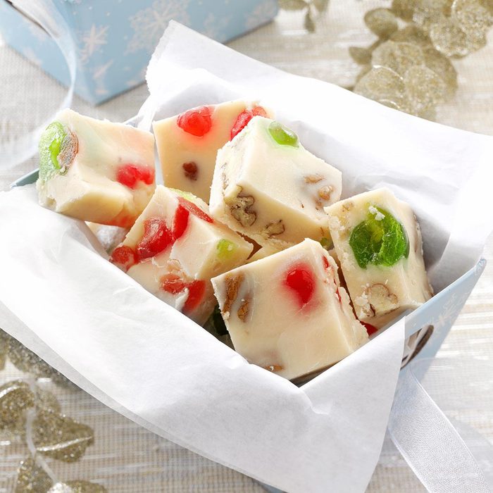 Cherry-Nut White Fudge