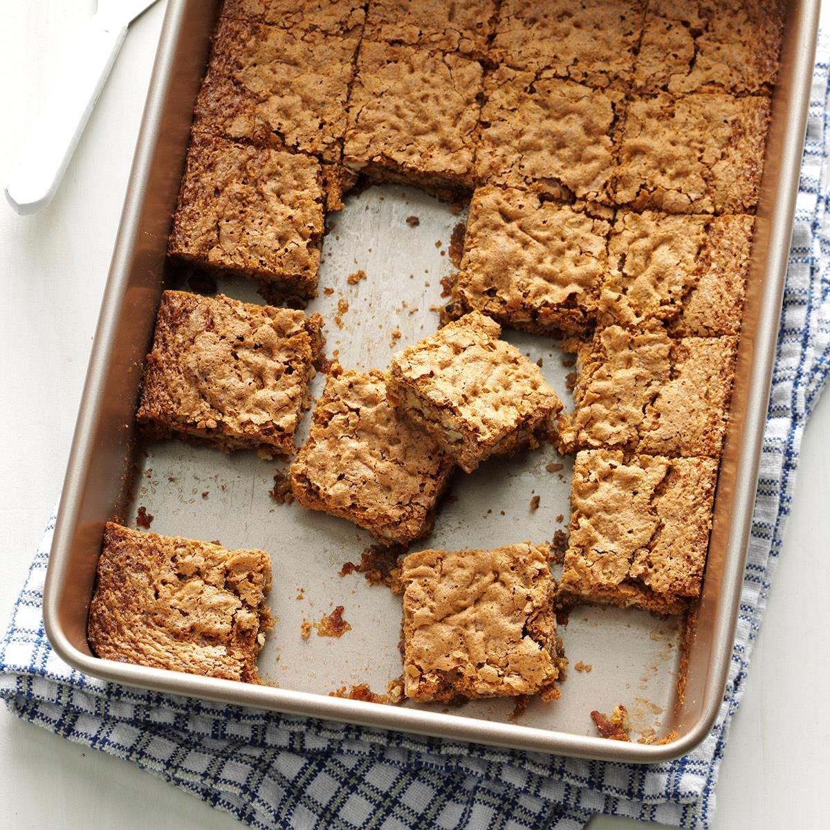 Chewy Pecan Pie Bars