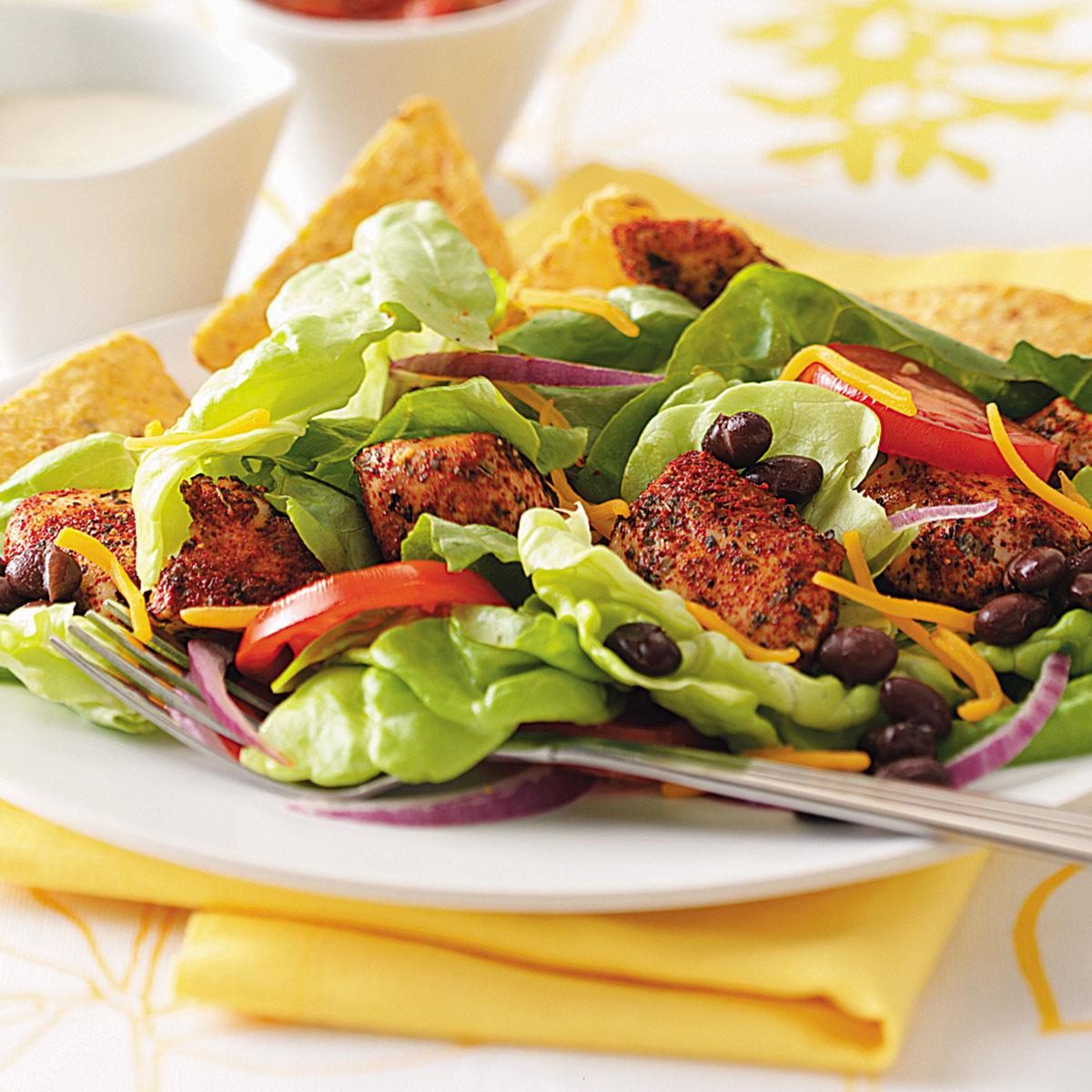 Chicken Fiesta Salad Recipe | Taste of Home