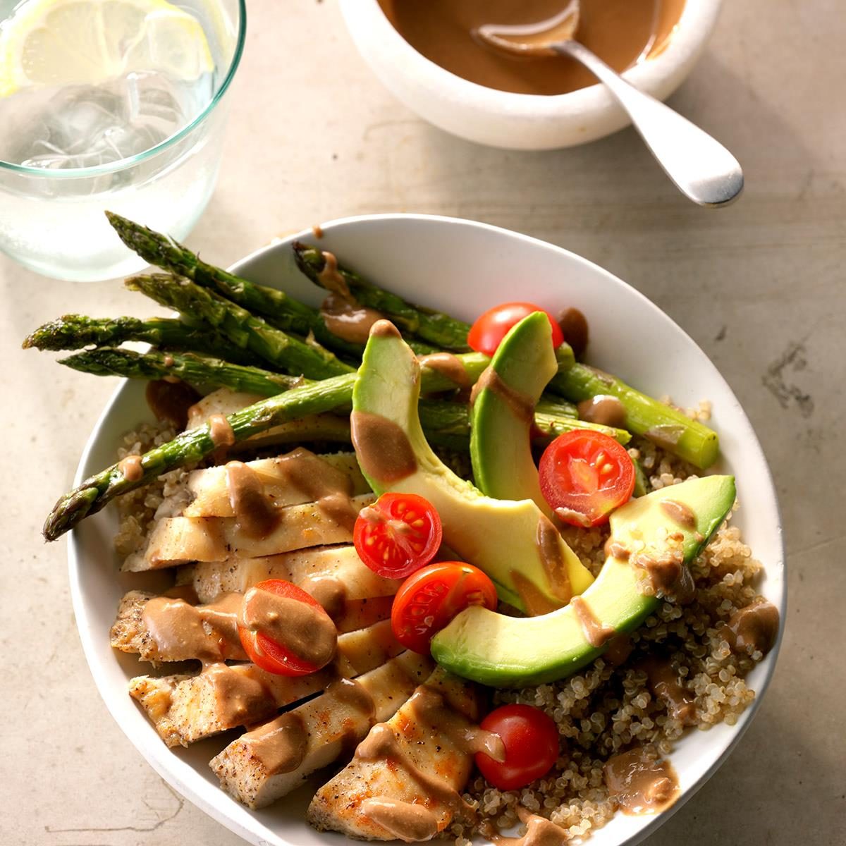 Day 27: Chicken Quinoa Bowls with Balsamic Dressing
