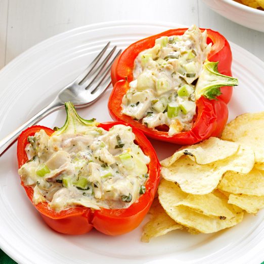 Chicken Salad Stuffed Peppers Exps167975 Th2847295b03 07 9bc Rms 2
