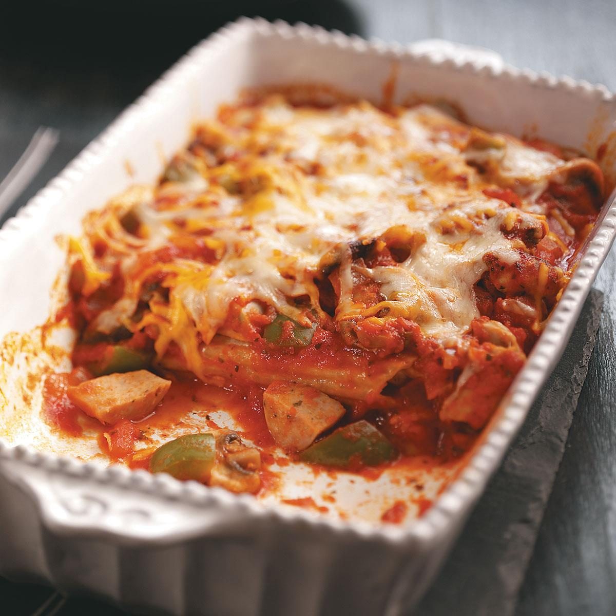 Chicken & Sausage Manicotti Recipe: How to Make It