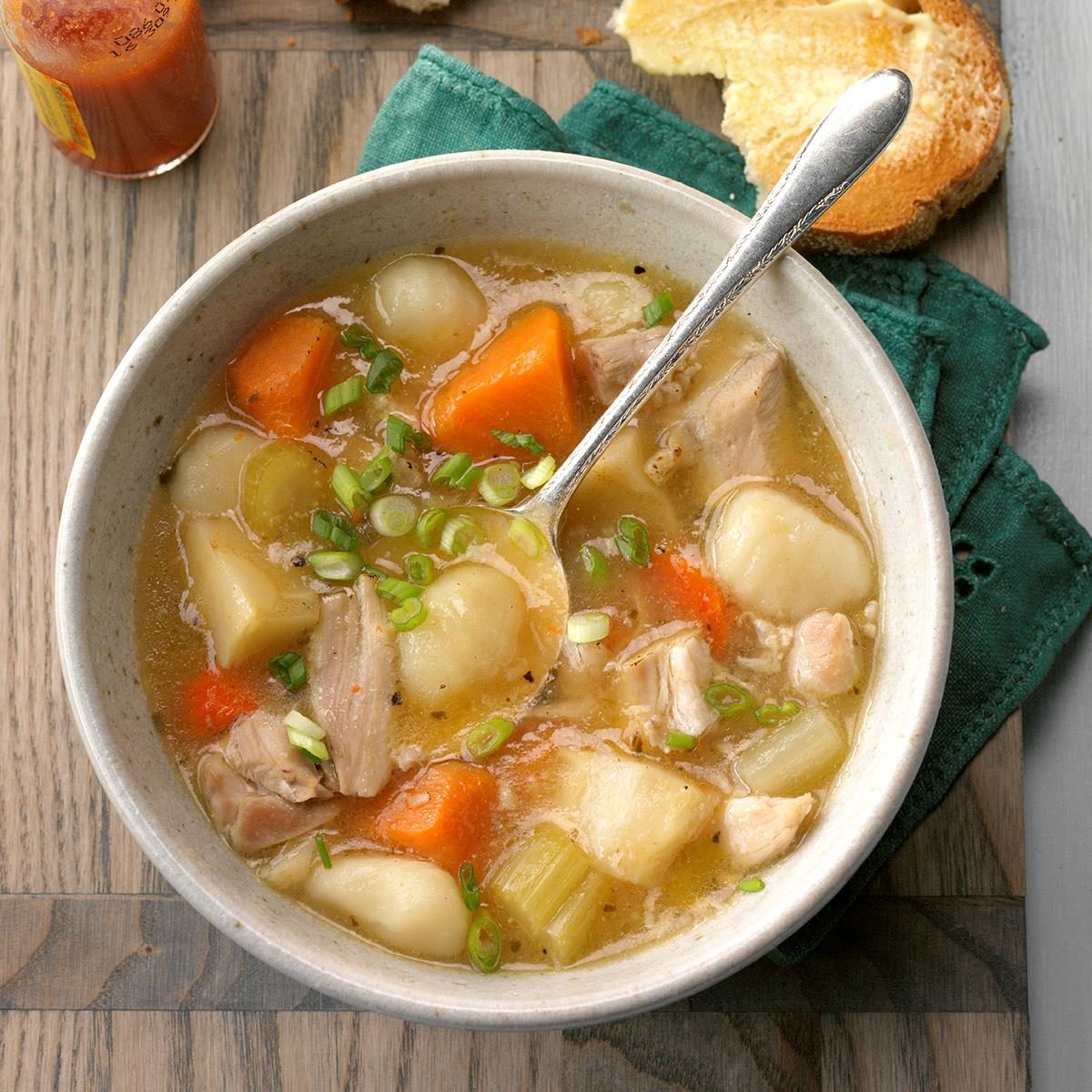 Chicken Stew with Gnocchi