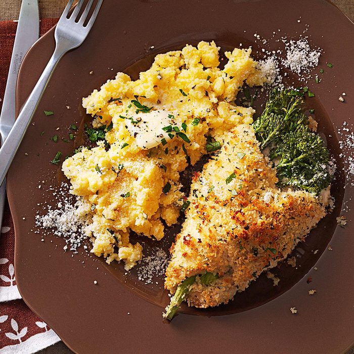 Chicken Stuffed with Broccolini & Cheese