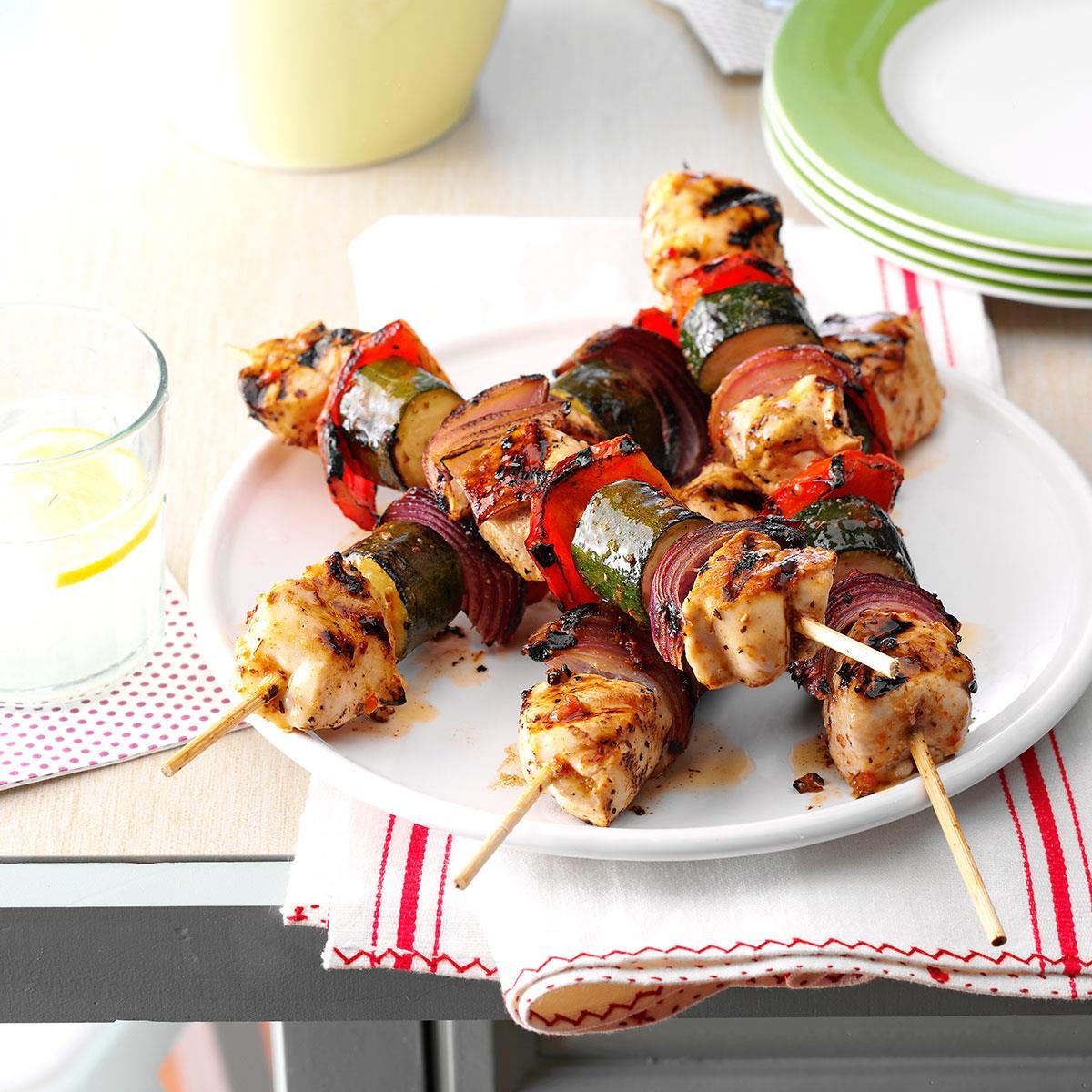Chicken Kabob with Vegetables –