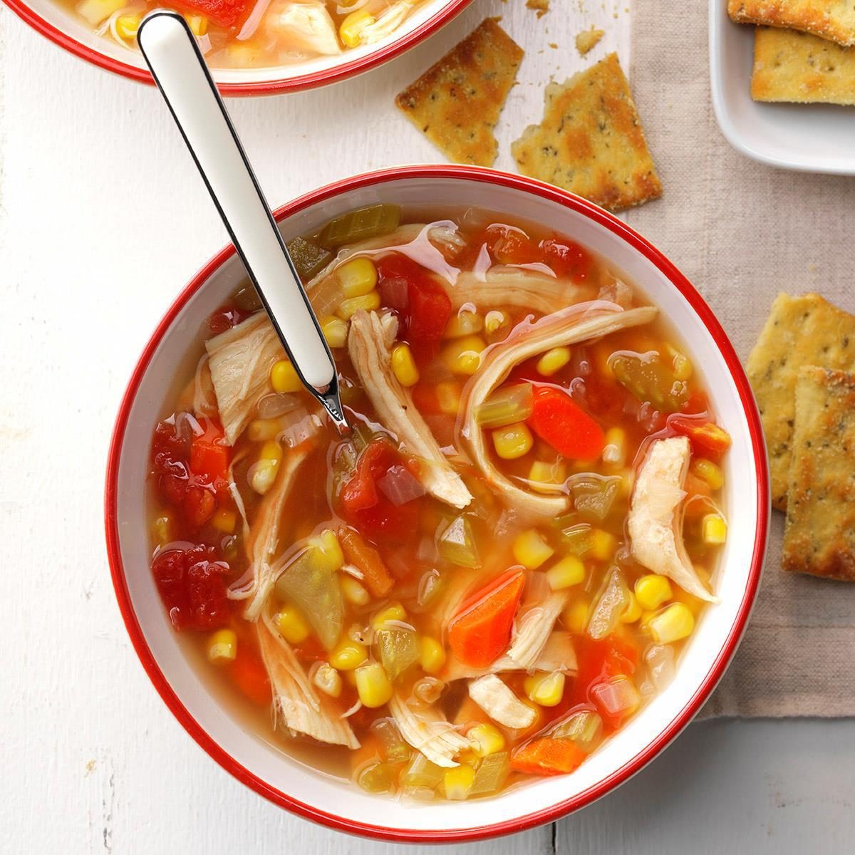 Chicken Vegetable Soup Recipe | Taste of Home
