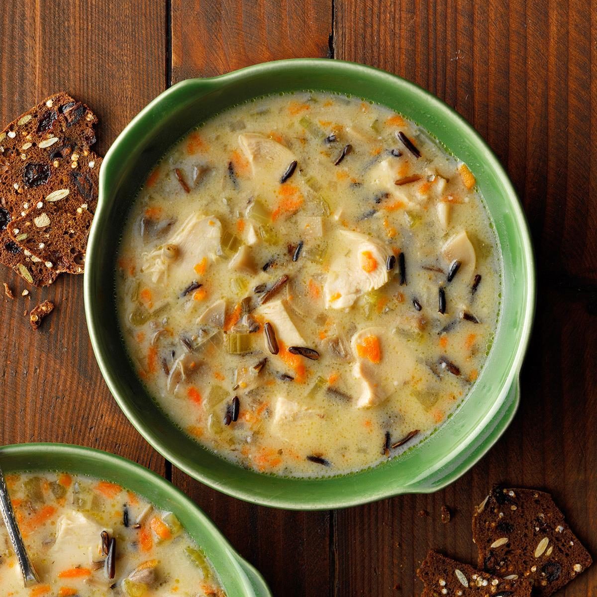 Chicken Wild Rice Soup - Culinary Hill