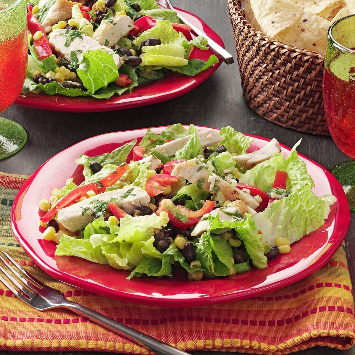 Inspired by McDonald's Southwest Grilled Salad