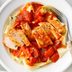 Chicken with Garlic-Tomato Sauce