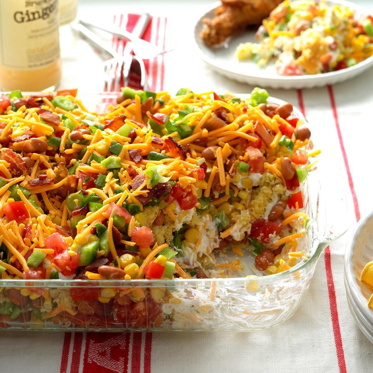 Chili Cornbread Salad