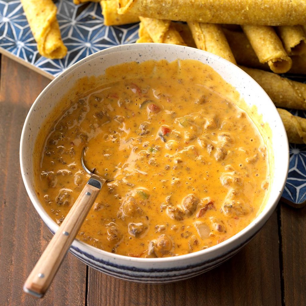 Chili Dip Recipes - Homemade, Cheesy, Bean &amp; More | Taste of Home