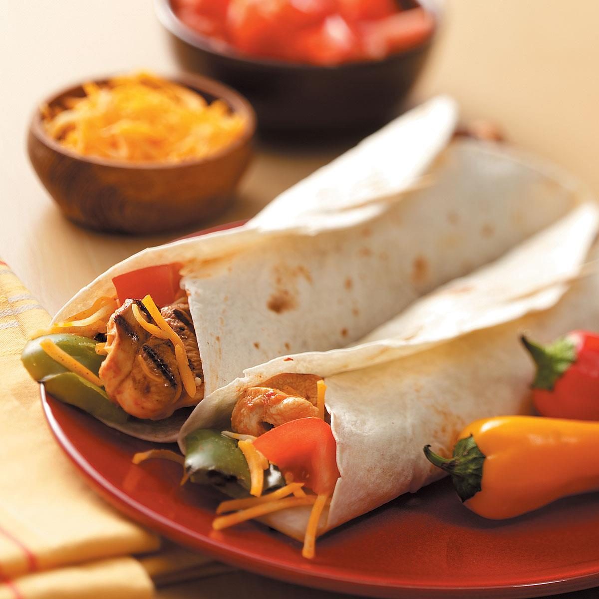 Chipotle Chicken Fajitas