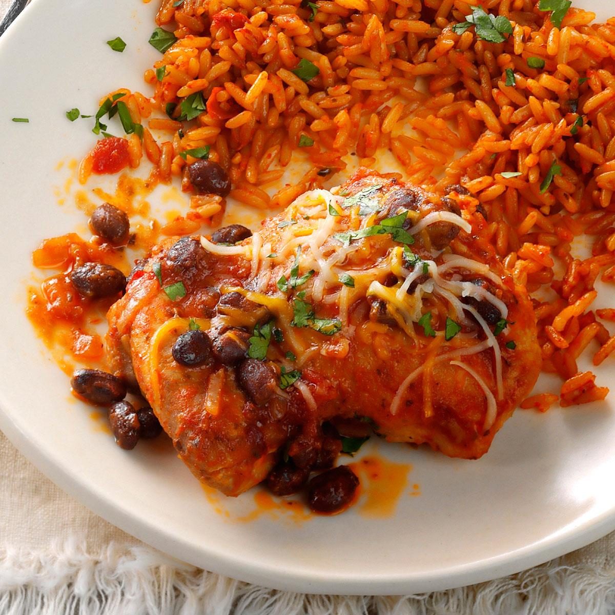 Chipotle Chicken with Spanish Rice