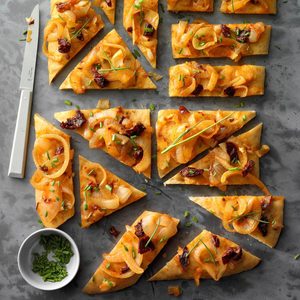 Chipotle Focaccia with Garlic-Onion Topping