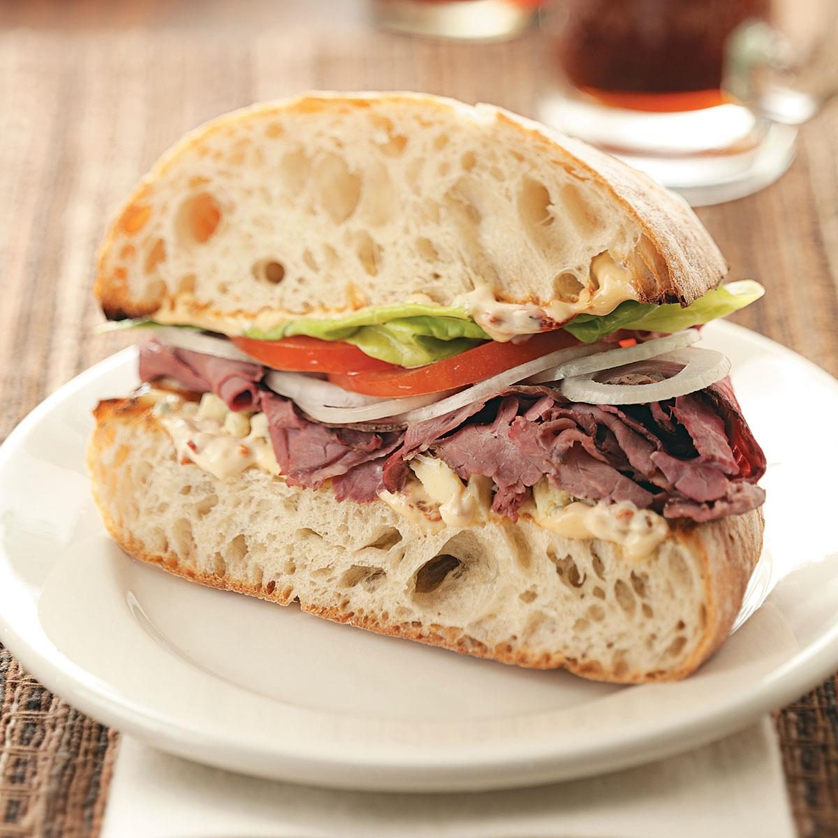 Chipotle Roast Beef Sandwiches