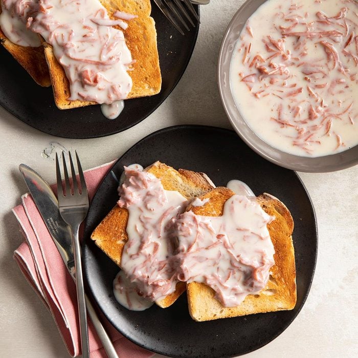 Chipped Beef on Toast