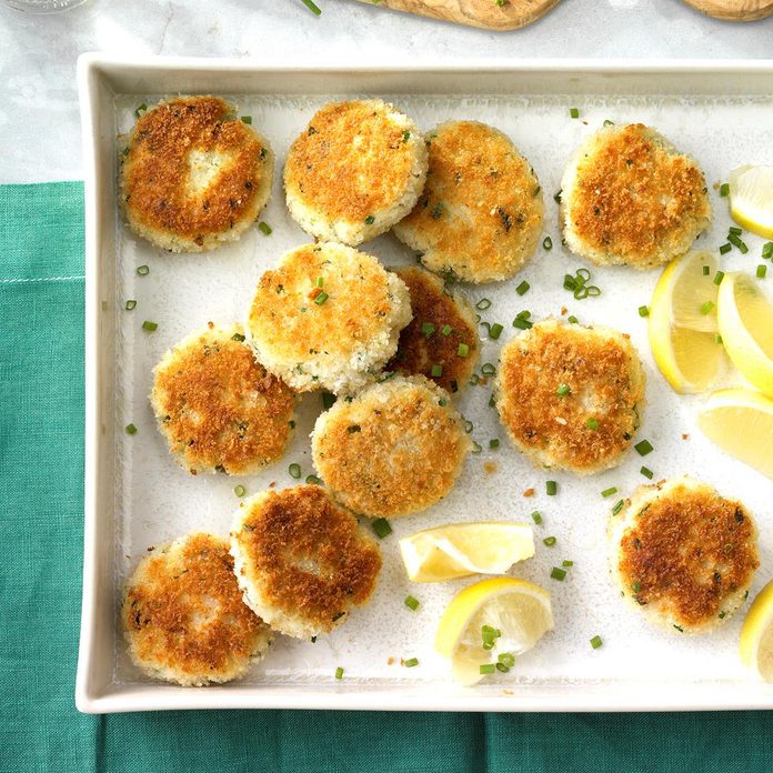 Chive Crab Cakes