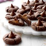 Chocolate Caramel Kiss Cookies
