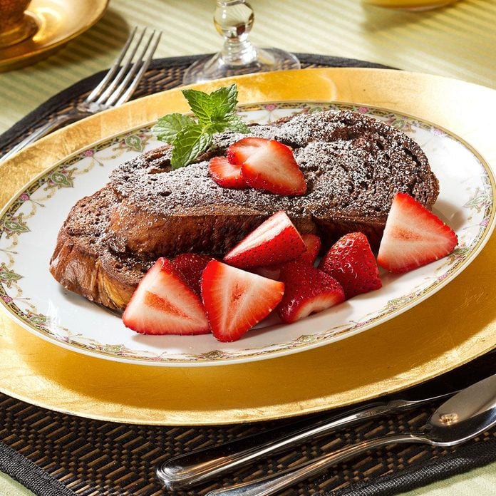 Chocolate Challah French Toast