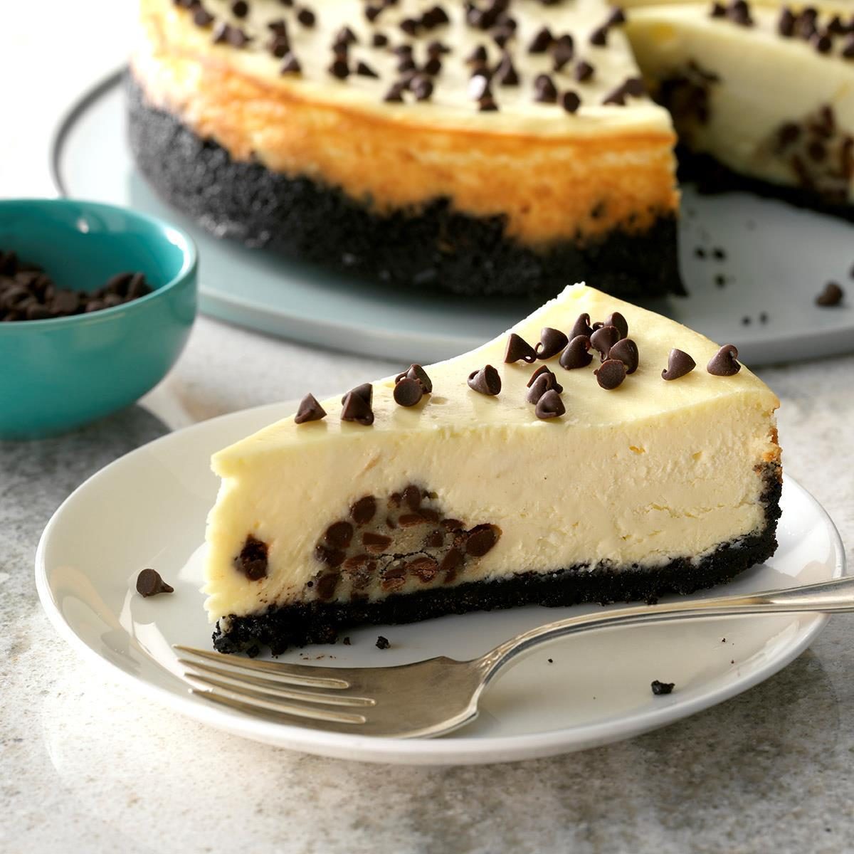 Chocolate Chip Cookie Dough Cheesecake Exps Chmz19 9562 C10 25 10b 6