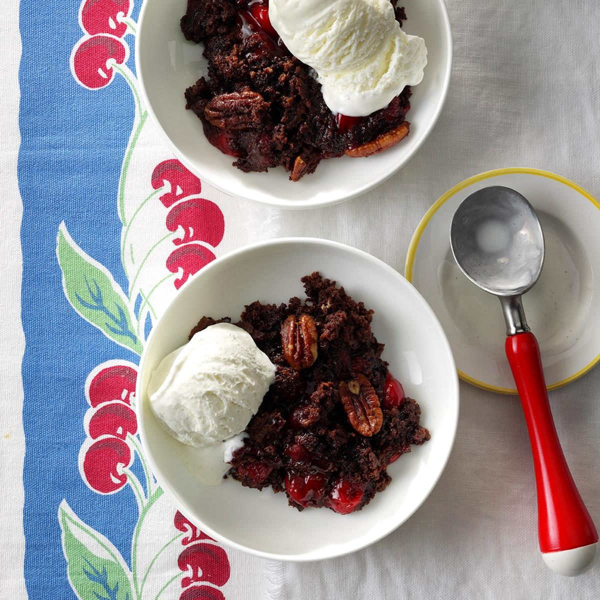 Chocolate-Covered-Cherry Dump Cake