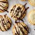 Chocolate-Drizzled Ravioli Cookies