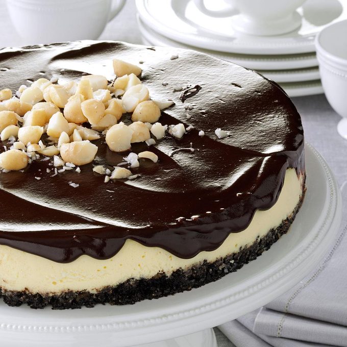 Chocolate Macadamia Cheesecake