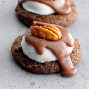 Chocolate Marshmallow Cookies