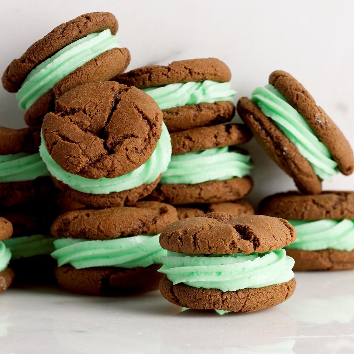Chocolate Mint Sandwich Cookies Recipe: How to Make It
