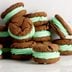 Chocolate Mint Sandwich Cookies