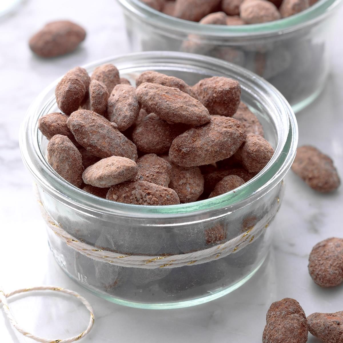 Chocolate Mocha Dusted Almonds