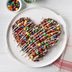 Candy Pizza Heart