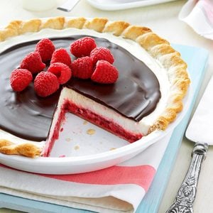Chocolate Raspberry Pie