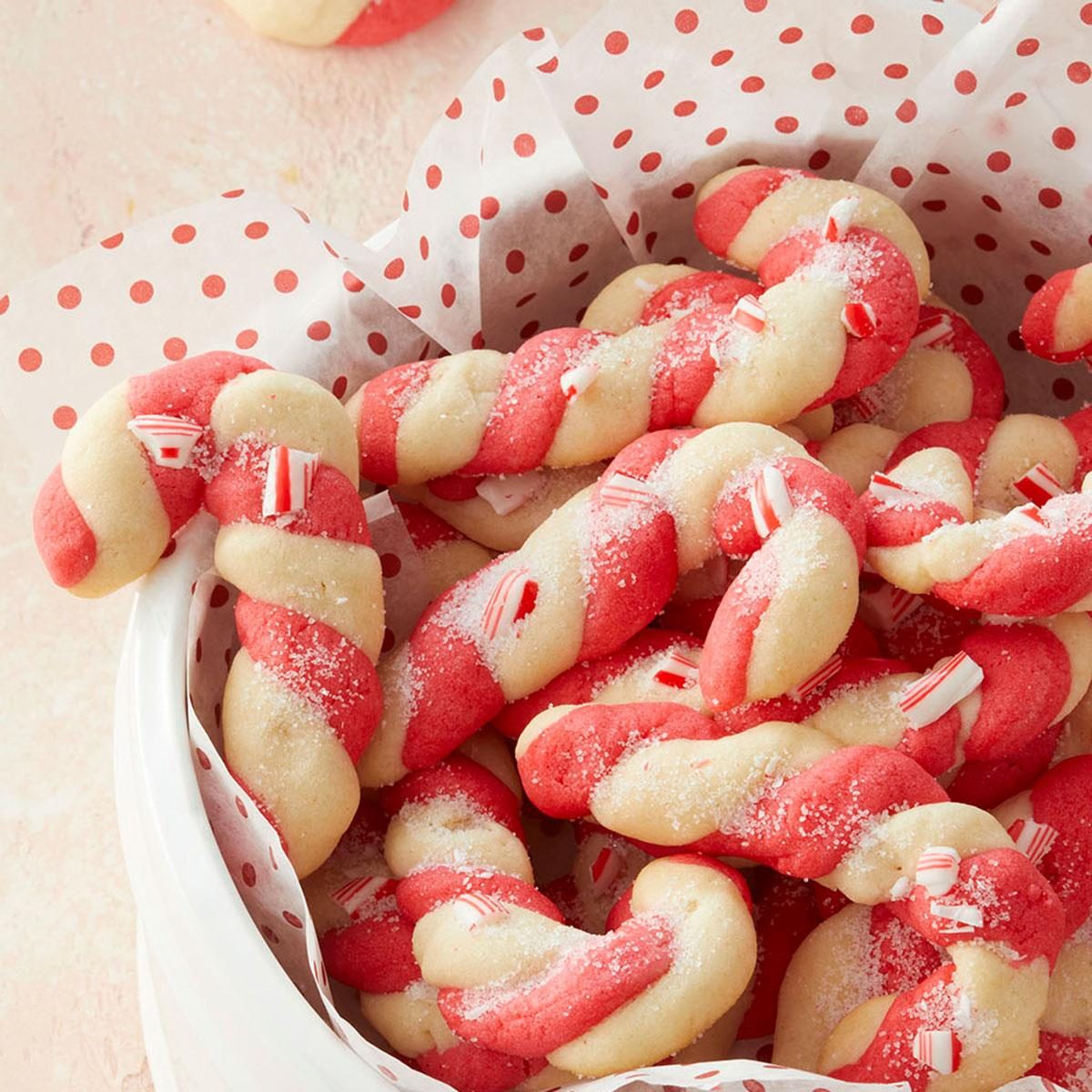 Christmas Candy Cane Cookies