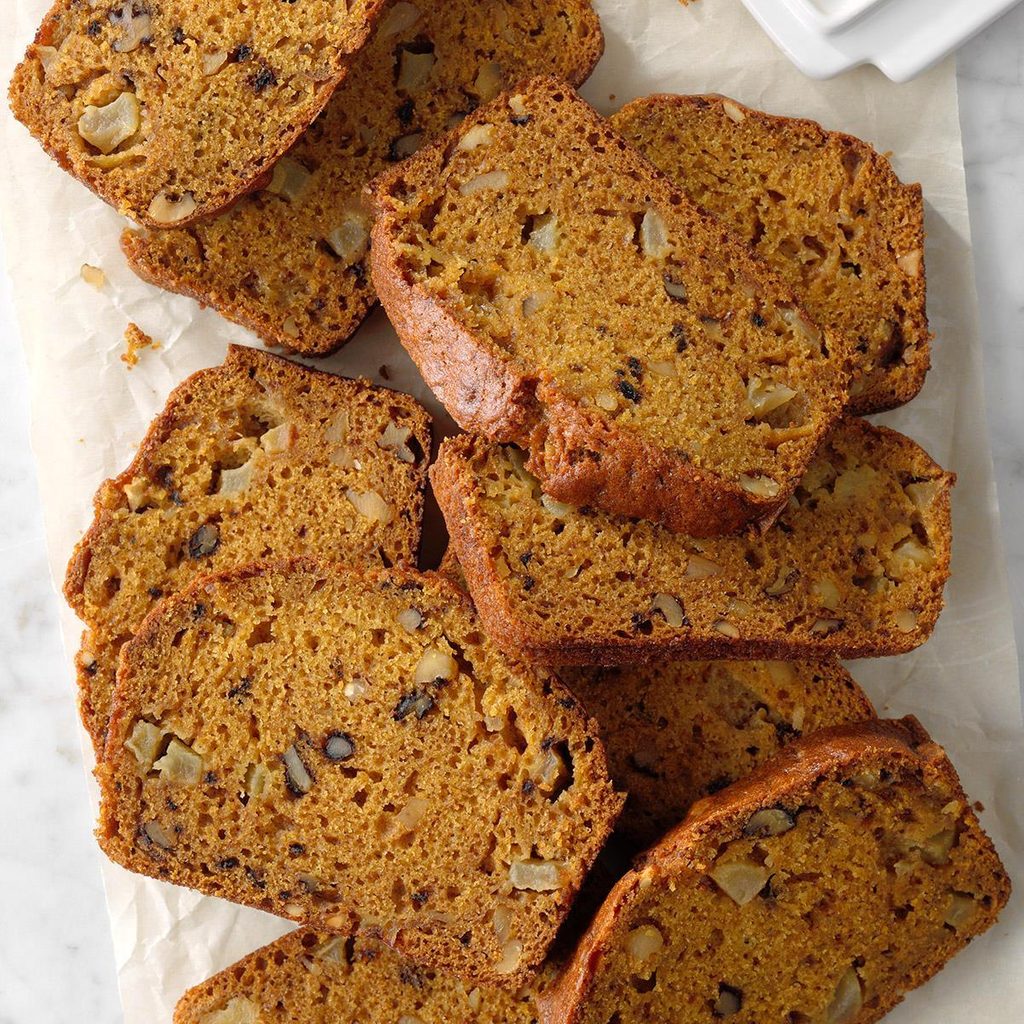 Chunky Apple Pumpkin Bread