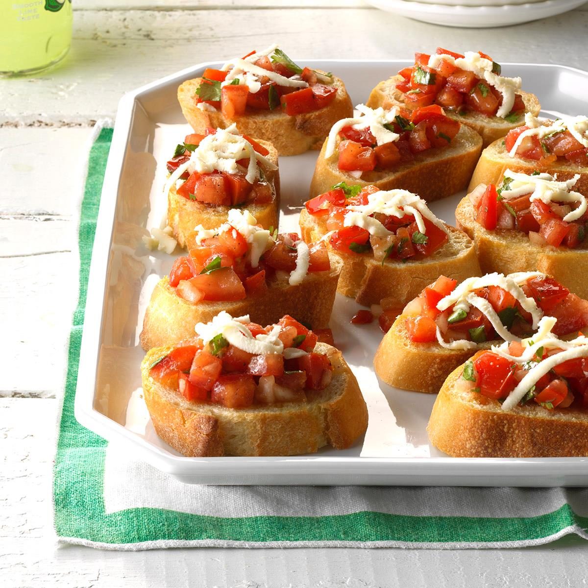 Cilantro Tomato Bruschetta