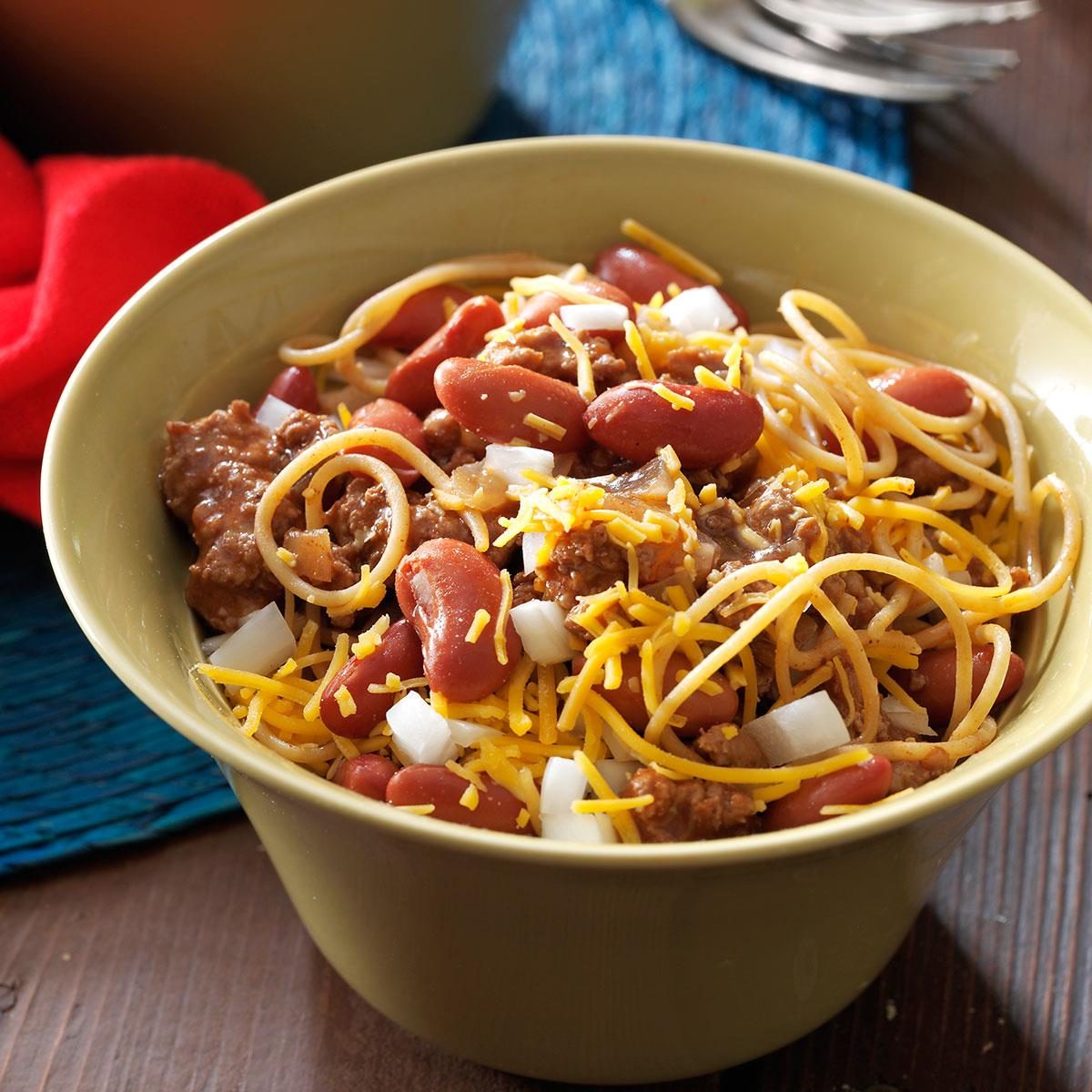 Healthy Cincinnati-Style Chili