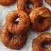 Cinnamon Bagels with Crunchy Topping