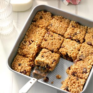 Cinnamon-Cranberry Oat Bars