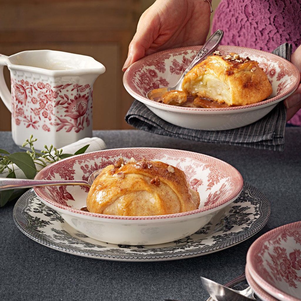 Cinnamon-Pecan Apple Dumplings