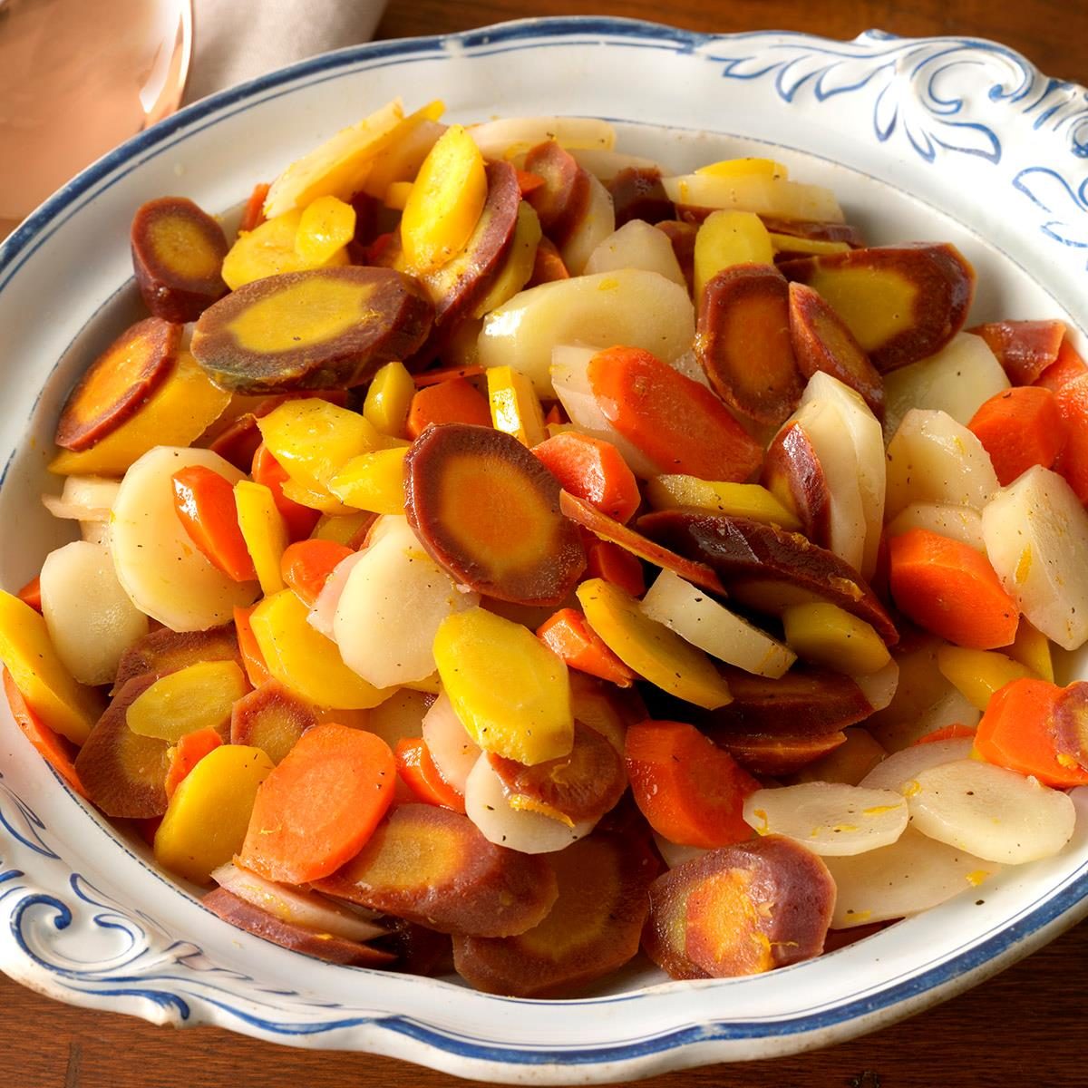 Citrus Rainbow Carrots