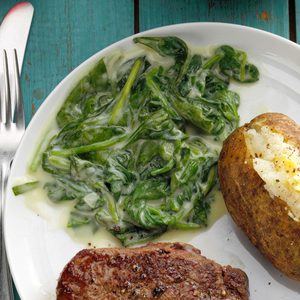 Classic Creamed Spinach