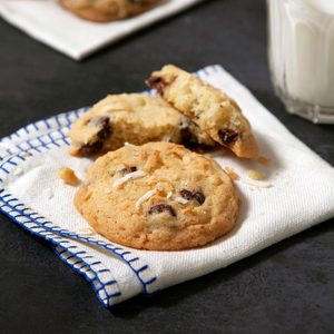 Coconut Chocolate Chip Cookies