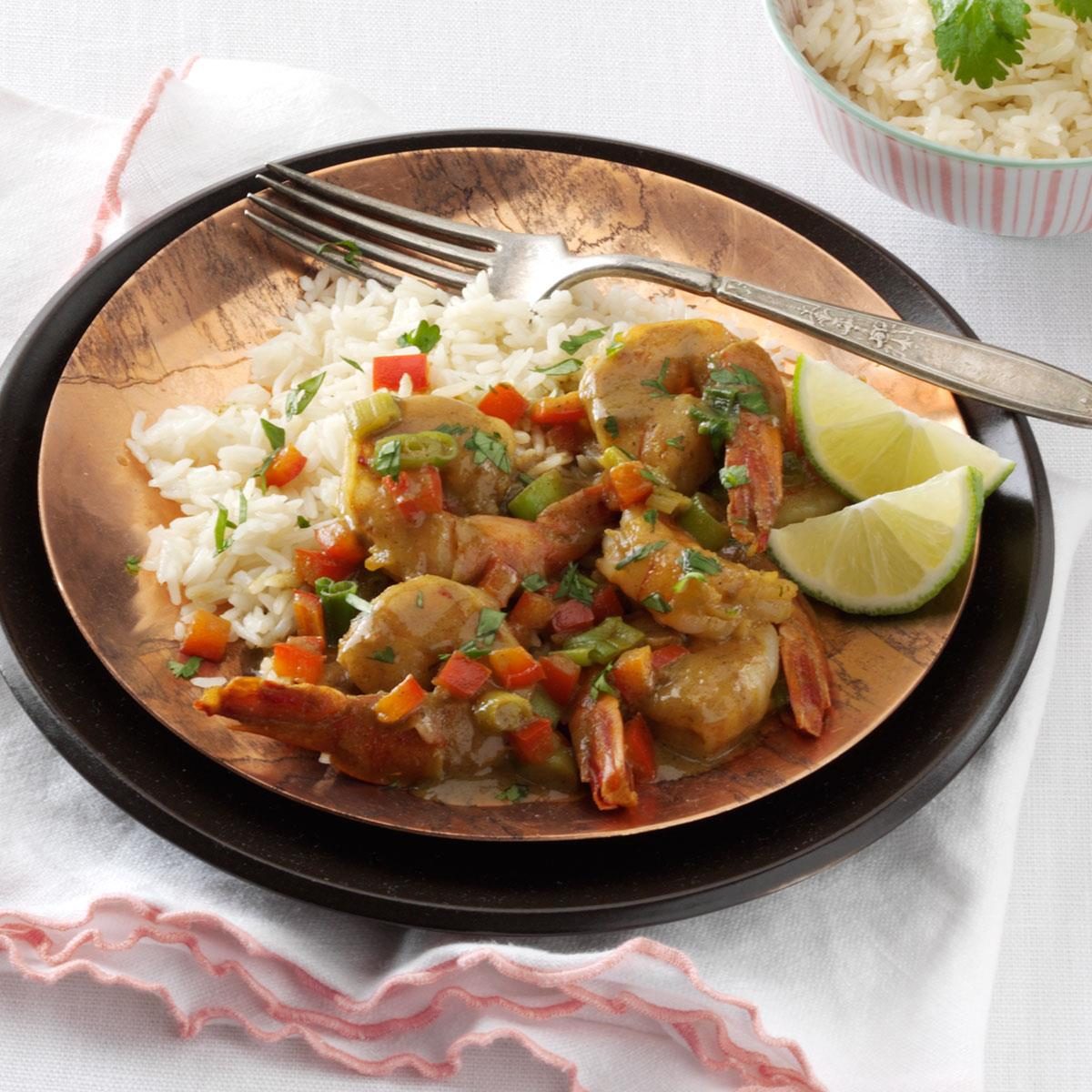 Coconut Curry Shrimp