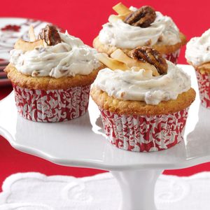 Coconut Pecan Cupcakes