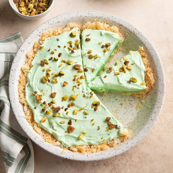 Coconut Pistachio Pie